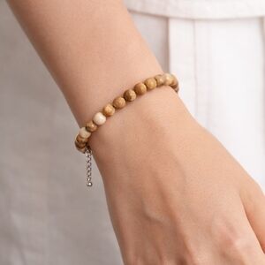 Handmade Picture Jasper  Bracelet